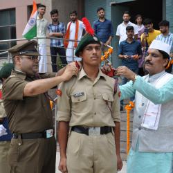 Giving Rank to NCC Candidate